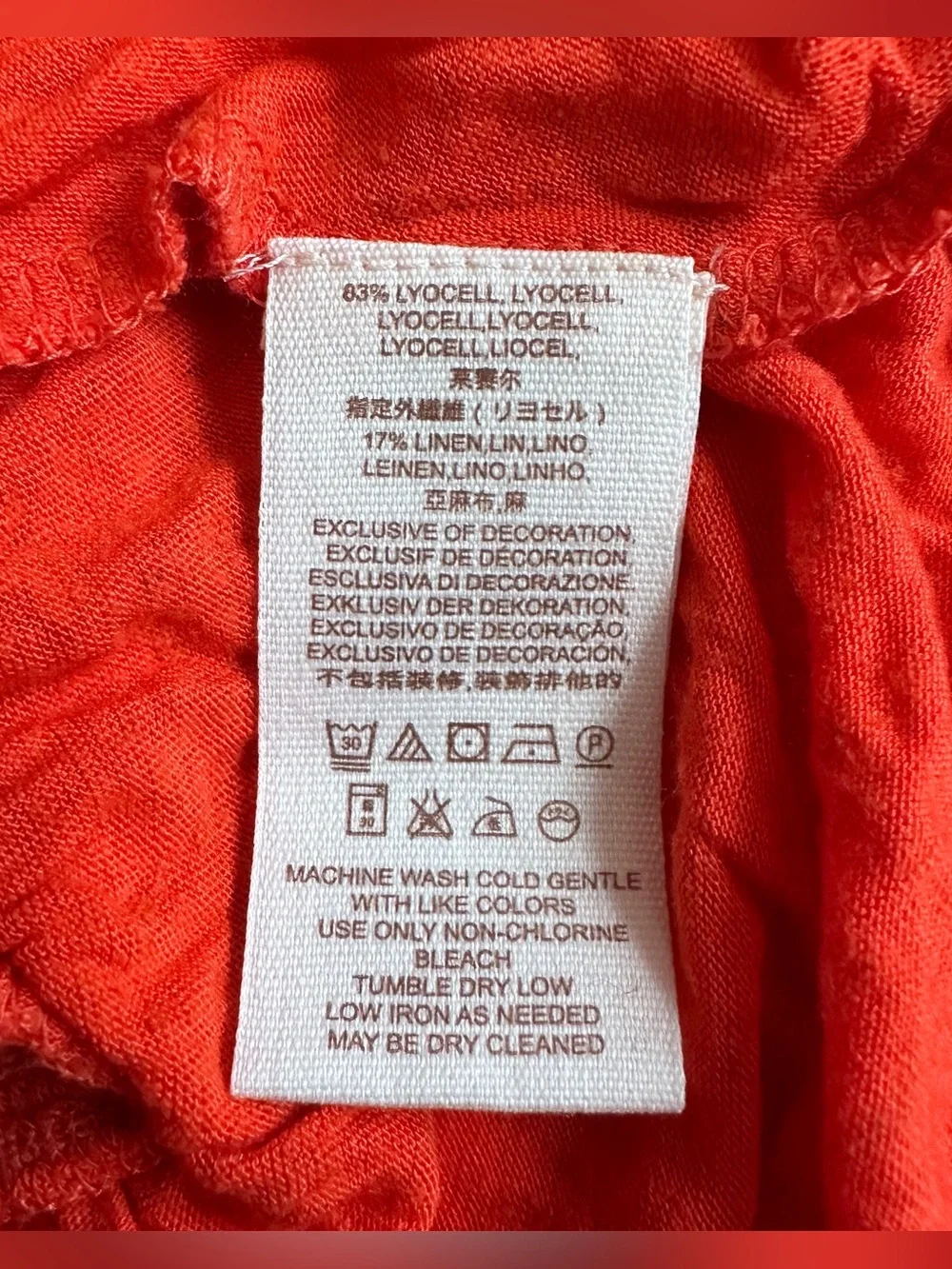 NWT FREE PEOPLE Megan Orange Halter Tank Size Medium